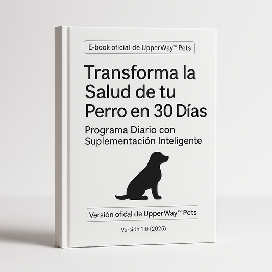 E-BOOK - Transformación de salud de tu perro en 30 días